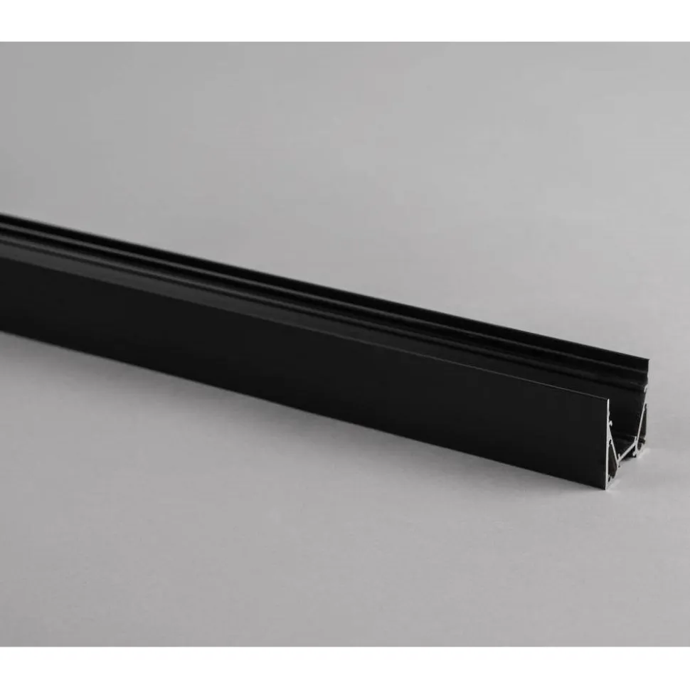 Profiili LED-nauhalle Hide-a-lite Maxi U 2m musta