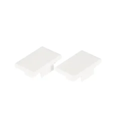 Pääty LED-alumiiniprofiilille Hide-a-lite Art Low valkoinen 2kpl