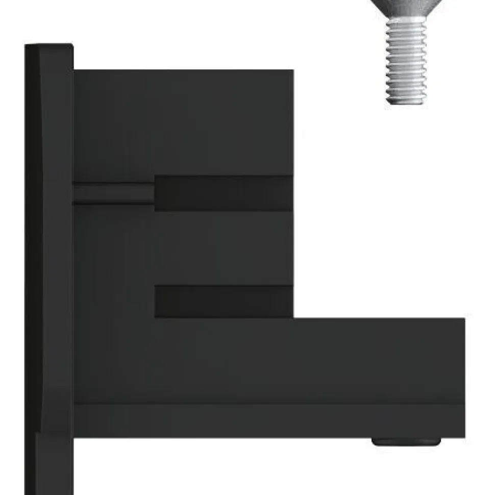 Päätysuoja Paulmann ProRail3, 35x31.5mm, musta