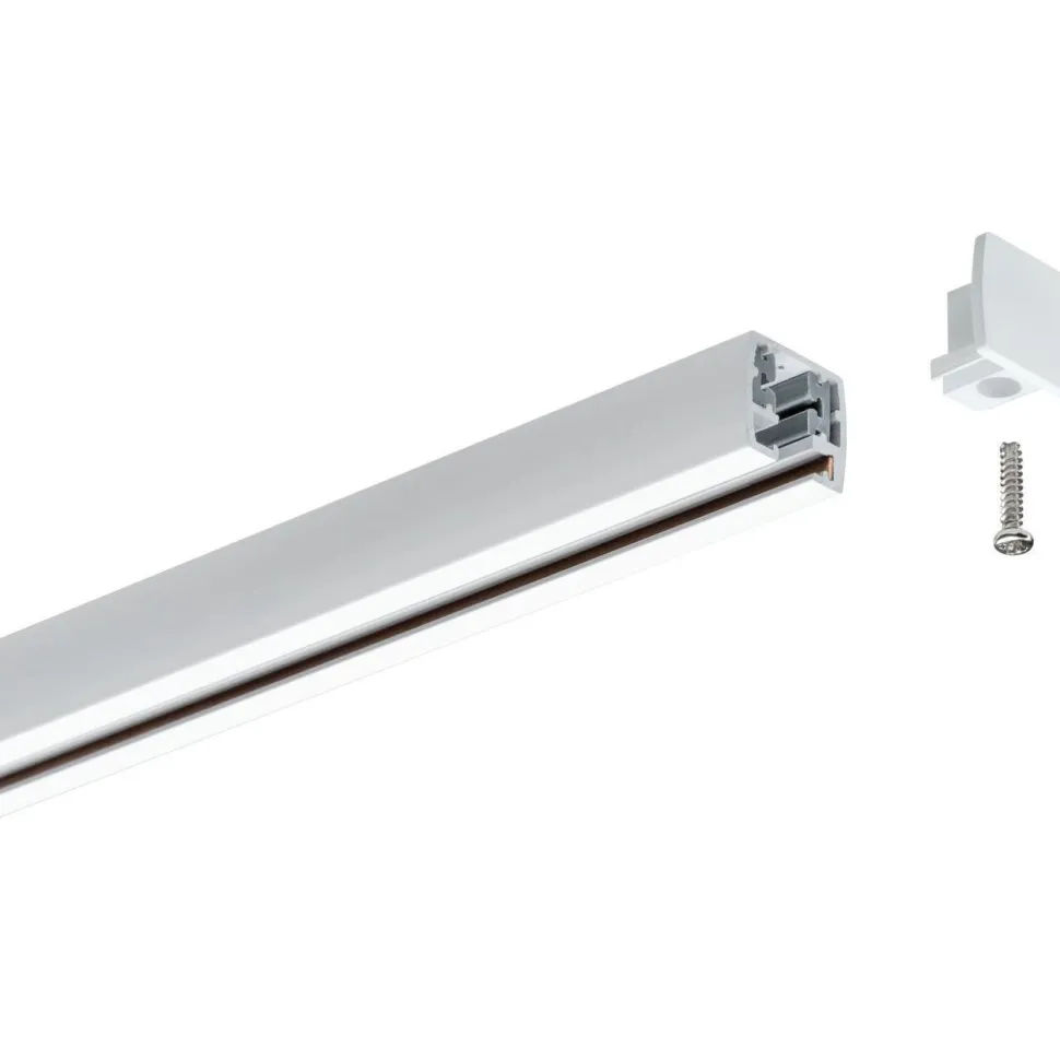 Päätysuoja Paulmann URail, 2kpl, 13x21mm, valkoinen