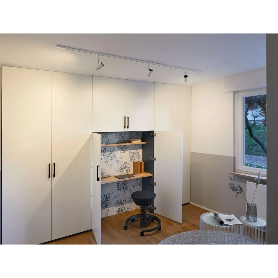 Päätysyöttömoduuli Paulmann URail 161x18mm max. 1000W valkoinen