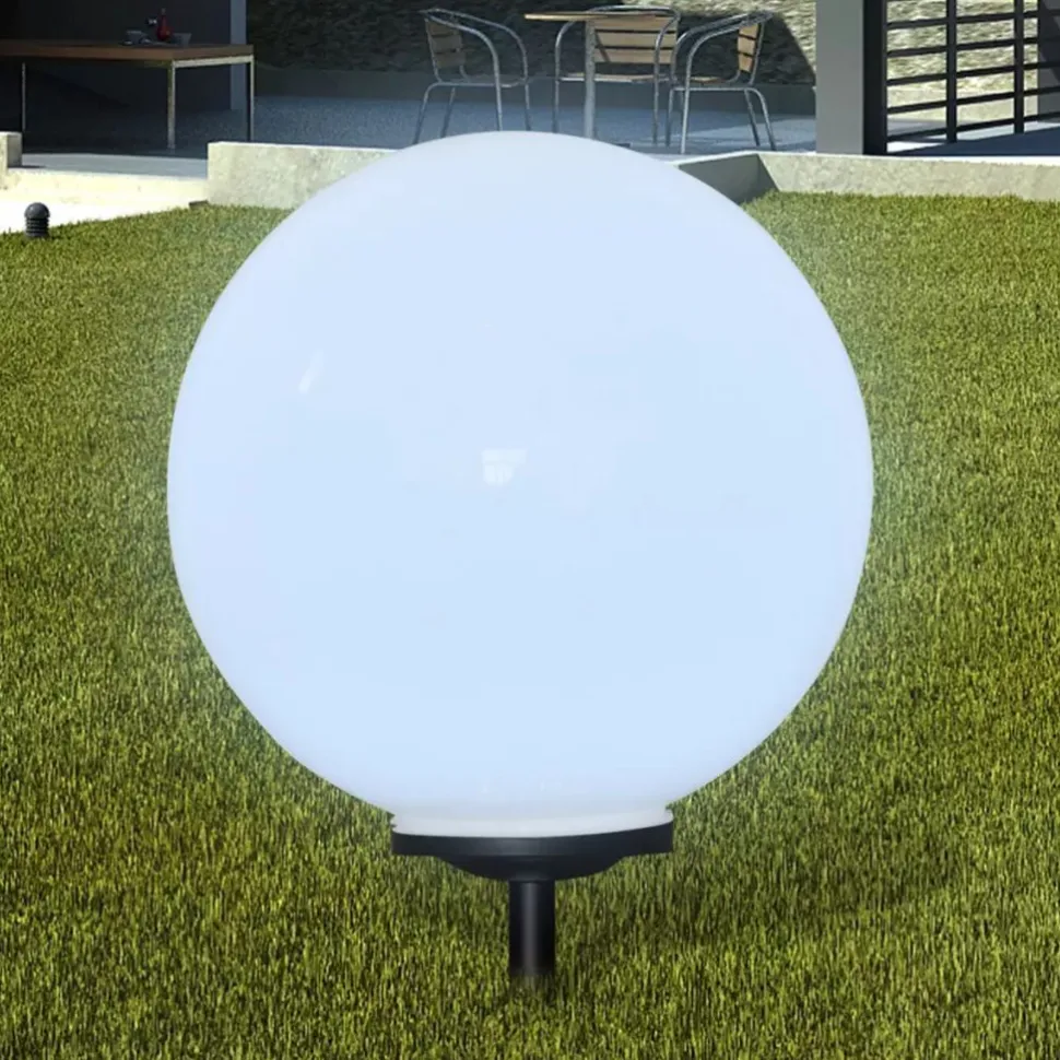 Puutarha aurinkovalaisin pallovalo led 50cm 1kpl maapiikillä