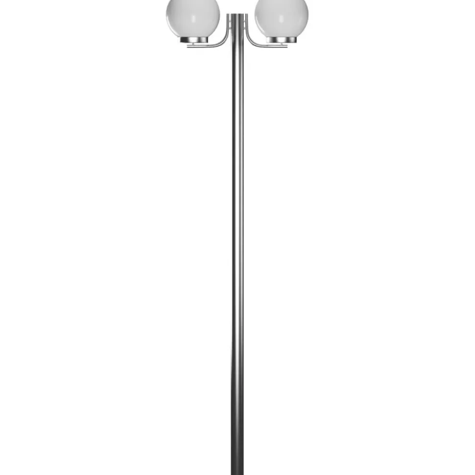 Puutarhan lampputolppa 2 lamppua 220cm