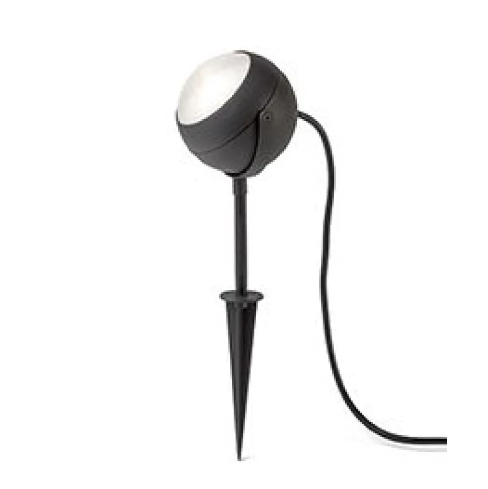 Puutarhaspotti Konstsmide Lecce 7529-750 LED musta