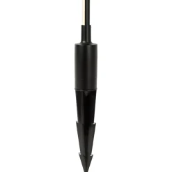 Puutarhaspotti Lucide Lornex, Ø4.9cm, IP54, 6W, musta