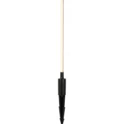Puutarhaspotti Lucide Lornex, 4.9x4.9cm, IP54, 6W, musta