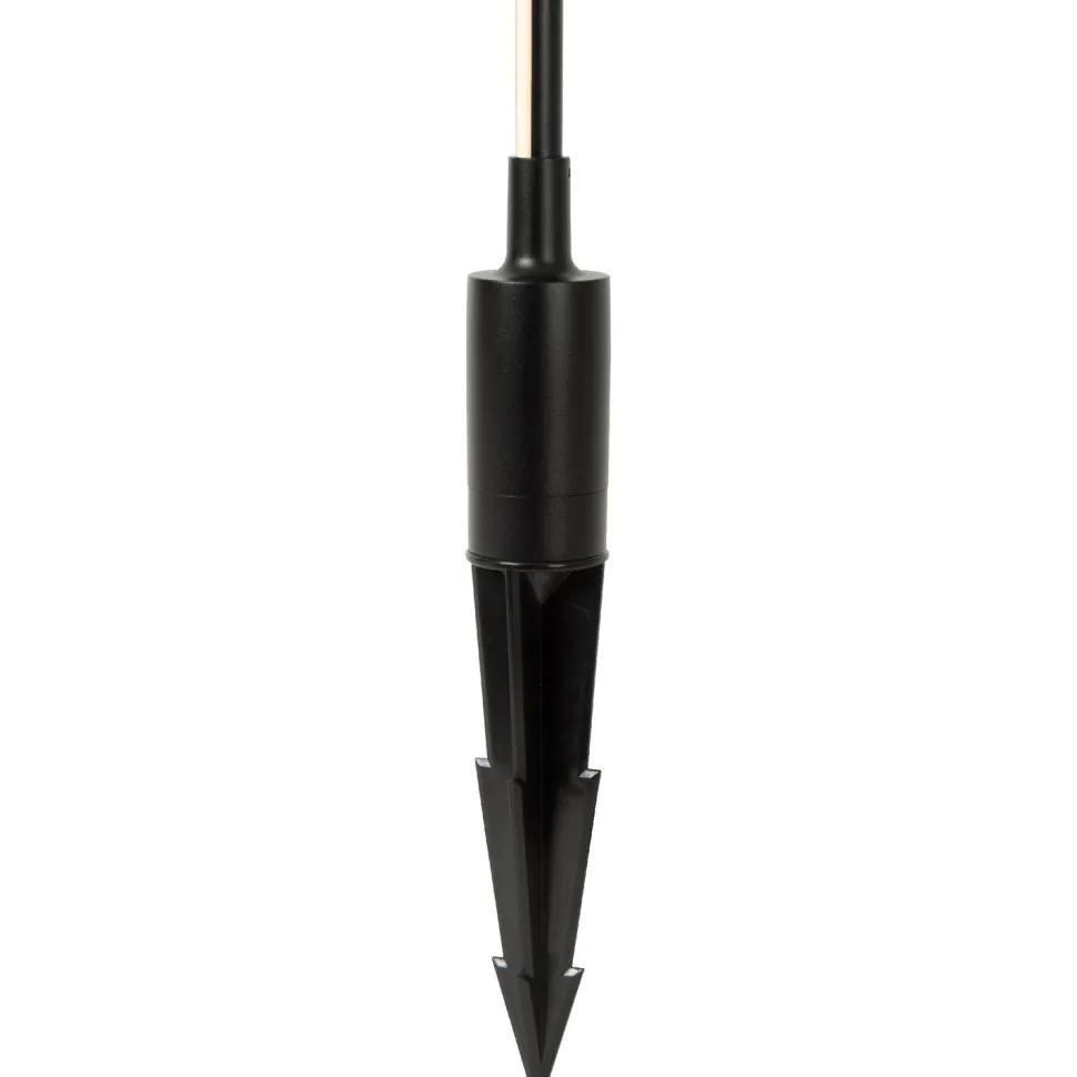 Puutarhaspotti Lucide Lornex, 4.9x4.9cm, IP54, 6W, musta