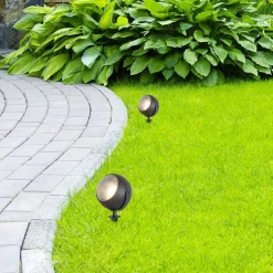 Puutarhaspottivalaisin Rabalux Derby IP44 mattamusta