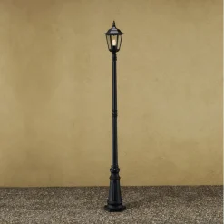 Pylväsvalaisin 7233-750 Firenze musta matta 2200 mm