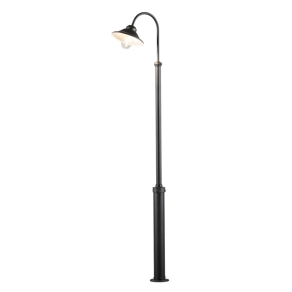 Pylväsvalaisin Konstsmide Vega 560-750 300x550x2400 mm 1-osainen musta