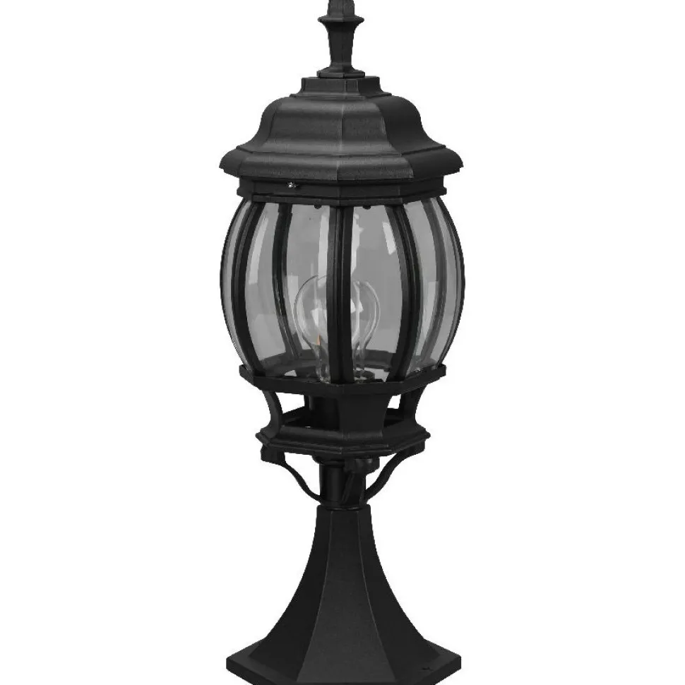 Pylväsvalaisin Trio Elvo, 1-os, 49cm, E27, mattamusta