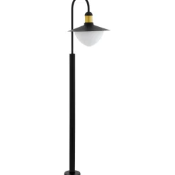 Pylväsvalaisin Eglo Sirmione 120 cm musta/kulta