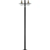 Pylväsvalaisin Eglo Sirmione 220 cm 3-osainen musta/kulta