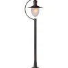 Pylväsvalaisin Lucide Aruba 29,5x25x111cm 24W himmennettävä ruoste ruskea