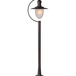 Pylväsvalaisin Lucide Aruba 29,5x25x111cm 24W himmennettävä ruoste ruskea