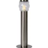 Pylväsvalaisin Lucide Mirane 11W 230V IP44 Ø 90mm mattakromi