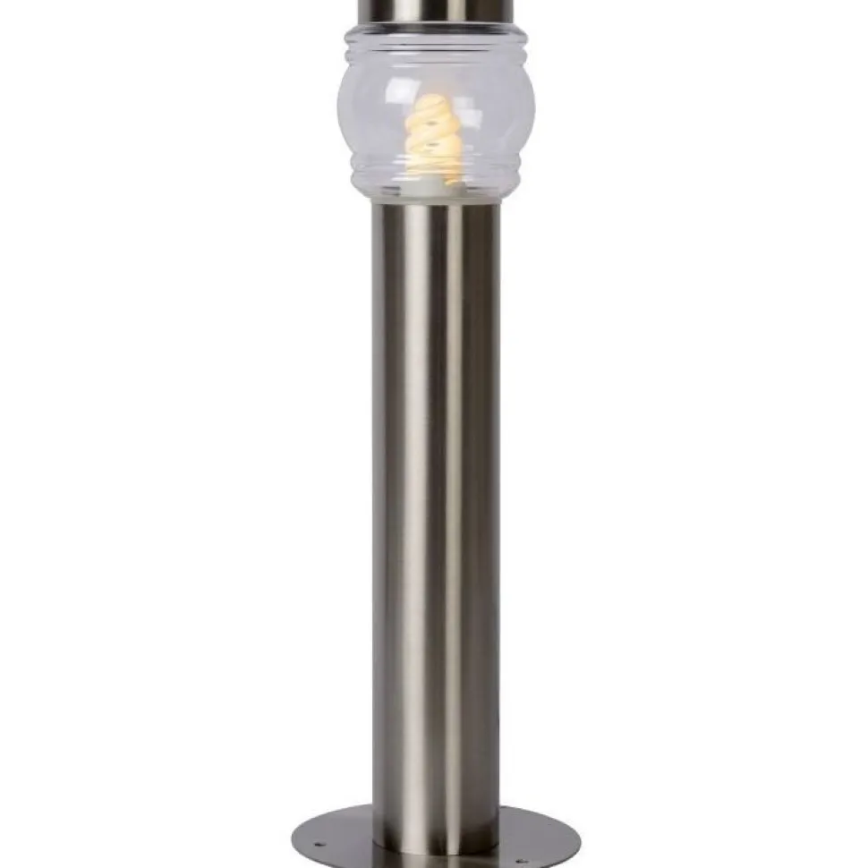Pylväsvalaisin Lucide Mirane 11W 230V IP44 Ø 90mm mattakromi