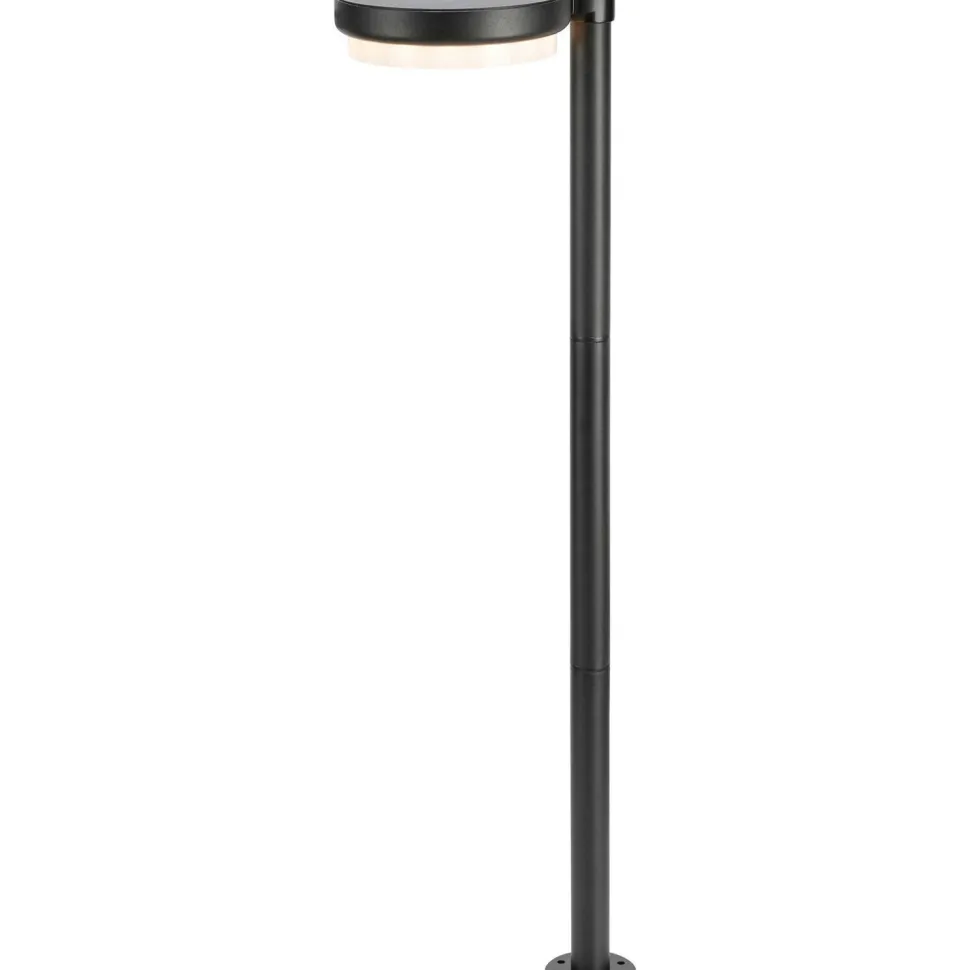 Pylväsvalaisin Markslöjd Frame 3000K IP44 himmennettävä USB-C säädettävä korkeus musta/valkoinen