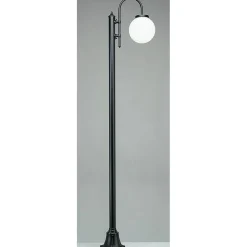 Pylväsvalaisin Noor Globo 2350x525x250 mm musta