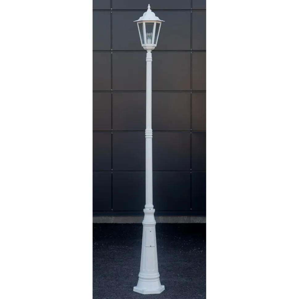 Pylväsvalaisin Noor Milano Maxi Ø310x2555 mm valkoinen