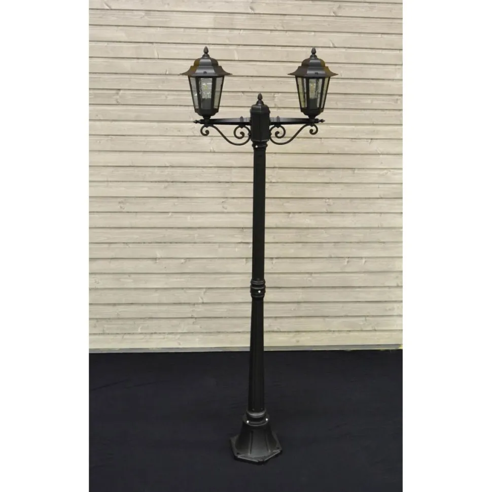 Pylväsvalaisin Noor Milano Mini 1745x535 mm 2-osainen musta