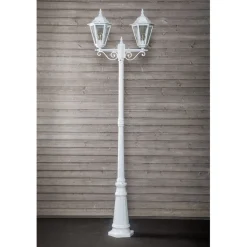 Pylväsvalaisin Noor Milano 675x2205 mm 2-osainen valkoinen