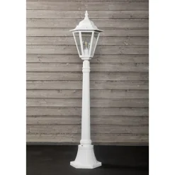Pylväsvalaisin Noor Milano Ø265x1170 mm valkoinen