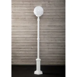 Pylväsvalaisin Noor Rotund Medium Ø280x1740 mm valkoinen