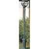 Pylväsvalaisin Noor Rotund Medium Ø280x1740 mm vihertävä musta