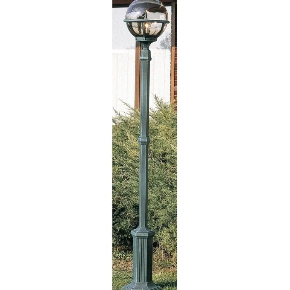 Pylväsvalaisin Noor Rotund Medium Ø280x1740 mm vihertävä musta