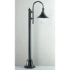 Pylväsvalaisin Noor Trumpetti 1350x525x250 mm musta
