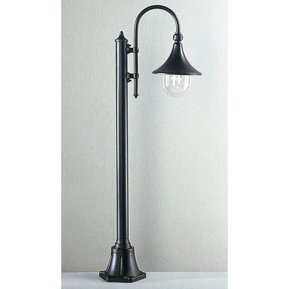 Pylväsvalaisin Noor Trumpetti 1350x525x250 mm musta