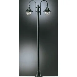 Pylväsvalaisin Noor Trumpetti 2350x810x250 mm 2-osainen musta