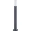 Pylväsvalaisin Polux Oslo 20W 230V IP44 Ø 120mm harmaa korkea