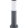 Pylväsvalaisin Polux Oslo 20W 230V IP44 Ø 76 mm harmaa matala