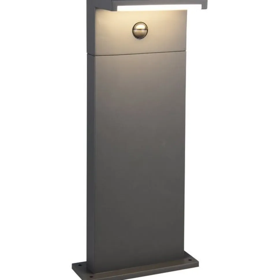 Pylväsvalaisin Trio Ravi LED 50cm liiketunnistimella antrasiitti