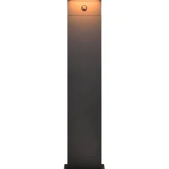 Pylväsvalaisin Trio Ravi LED 50cm liiketunnistimella antrasiitti