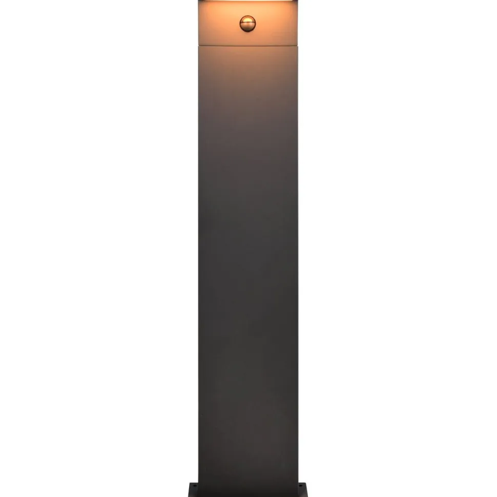 Pylväsvalaisin Trio Ravi LED 50cm liiketunnistimella antrasiitti