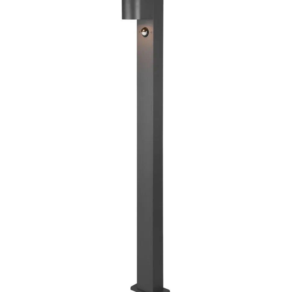 Pylväsvalaisin Trio Roya 100cm liiketunnistimella, antrasiitti