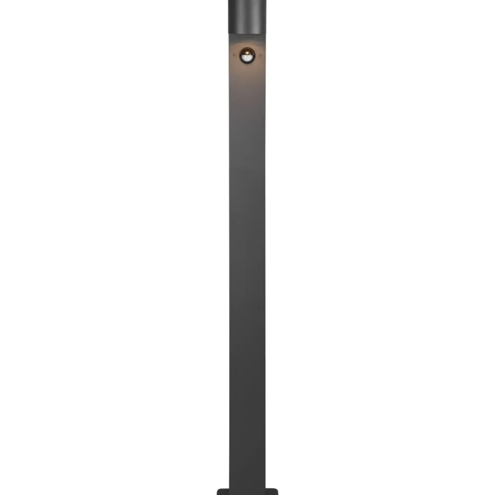 Pylväsvalaisin Trio Roya 100cm liiketunnistimella, antrasiitti