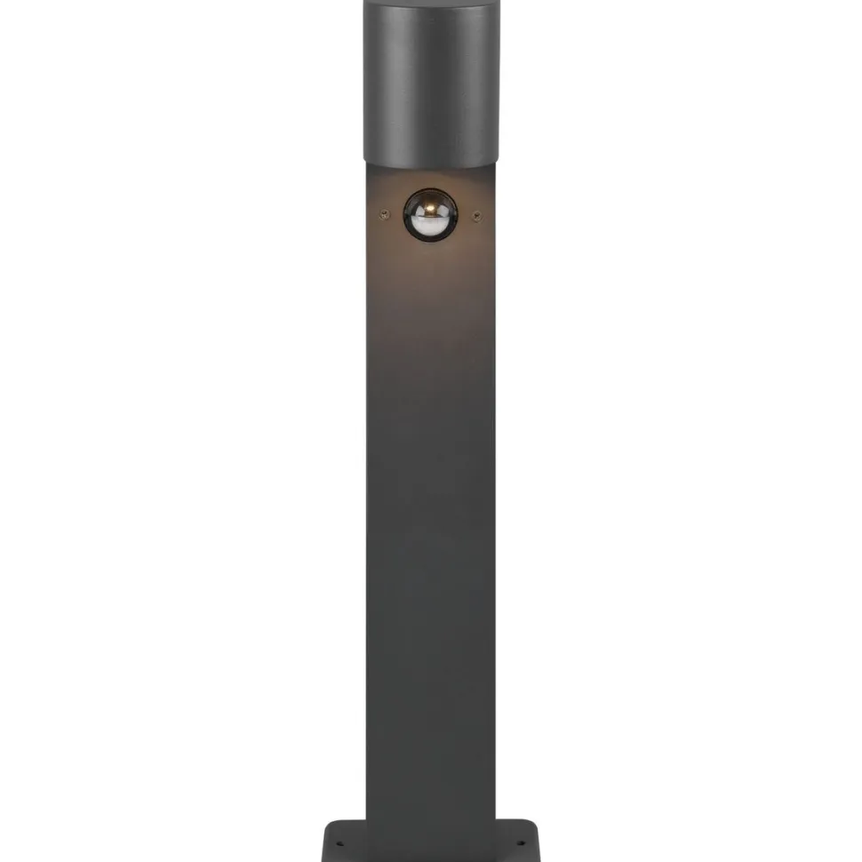 Pylväsvalaisin Trio Roya 50cm liiketunnistimella, antrasiitti