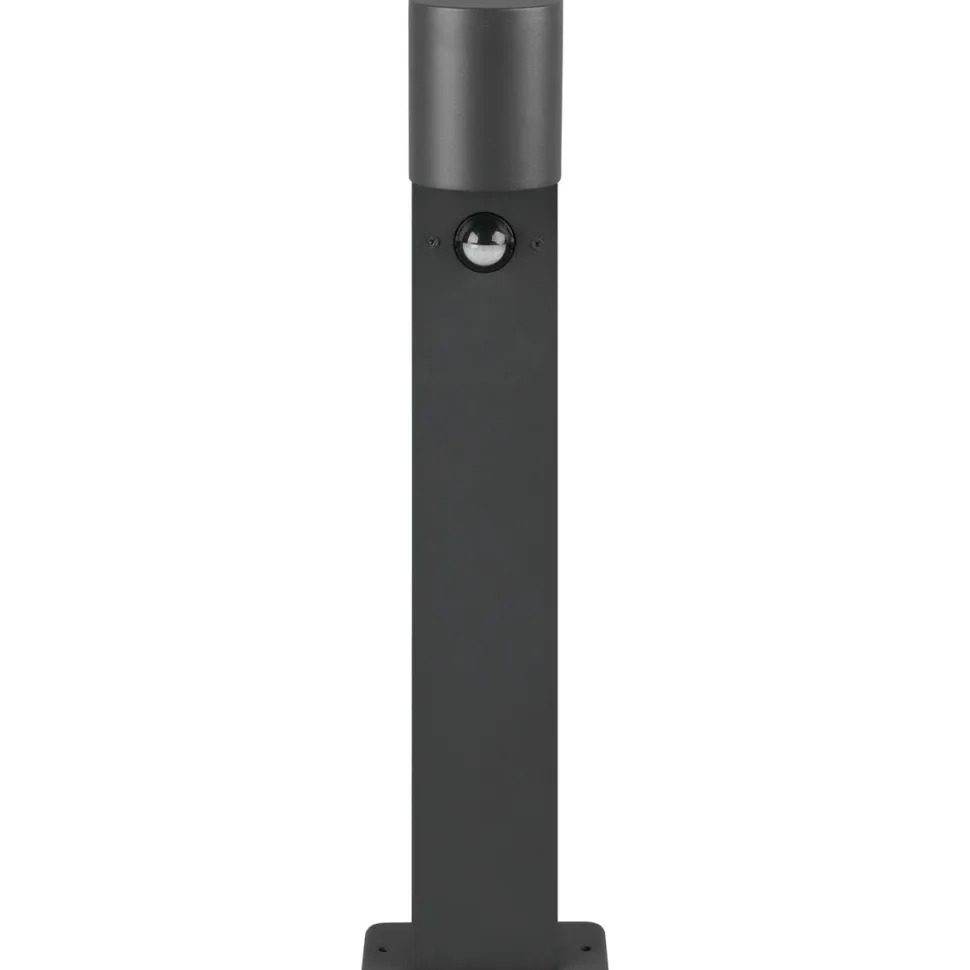 Pylväsvalaisin Trio Roya 50cm liiketunnistimella, antrasiitti