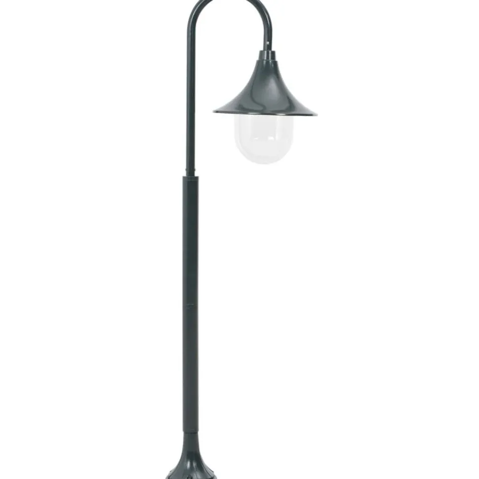 Pylväsvalaisin ulkotiloihin e27 120 cm alumiini tummanvihreä