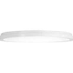 Pyöreä LED-plafondi Trio Camillus Ø40 cm valkoinen IP44