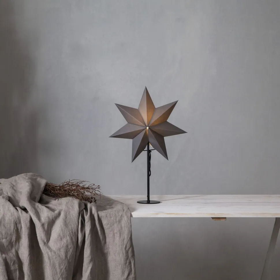 Pöytätähti Star Trading Mixa 34x50 cm valkoinen