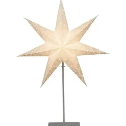 Pöytätähti Star Trading Sensy 78 cm paperi valkoinen