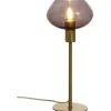 Pöytävalaisin Aneta Lighting Bell 15.5x37.5 cm mattamessinki/savulasi