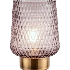 Pöytävalaisin Paulmann Pauleen Sparkling Glamour, E27, 2700K, ruskea/messinki