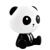 Pöytävalaisin Polux Panda LED 2,5 W IP20 195x160x245 mm muovi musta/valkoinen