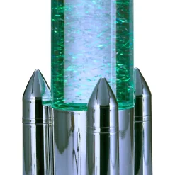 Pöytävalaisin Trio Apollo 33cm LED RGB titaani